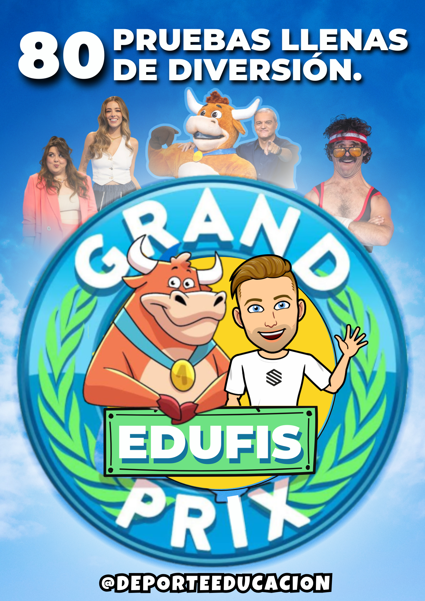 GRAND PRIX EDUFIS. 80 PRUEBAS LLENAS DE DIVERSIÓN.