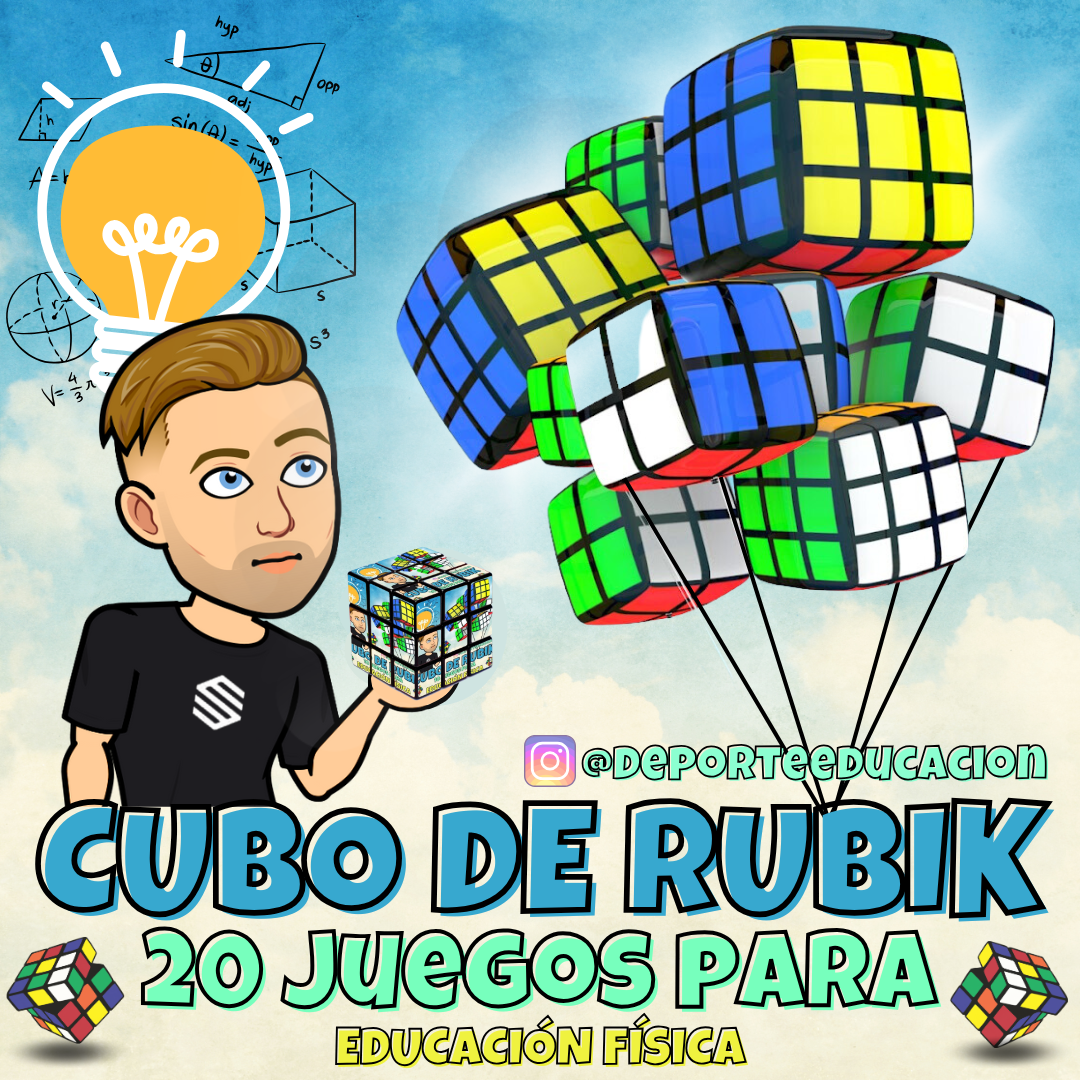 🟥🟩CUBO DE RUBIK🟦🟨 20 JUEGOS PARA EDUCACIÓN FÍSICA.