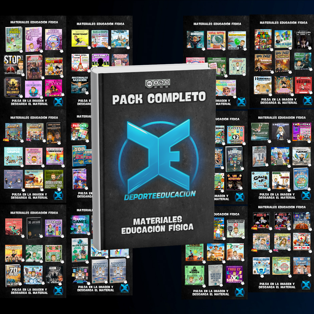 PACK COMPLETO. @DEPORTEEDUCACION
