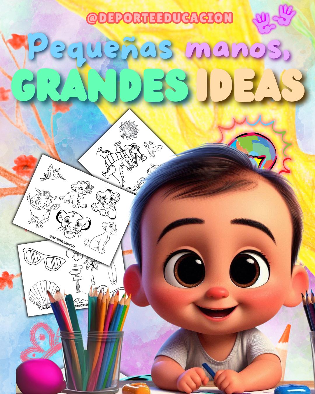 PEQUEÑAS MANOS, GRANDES IDEAS.