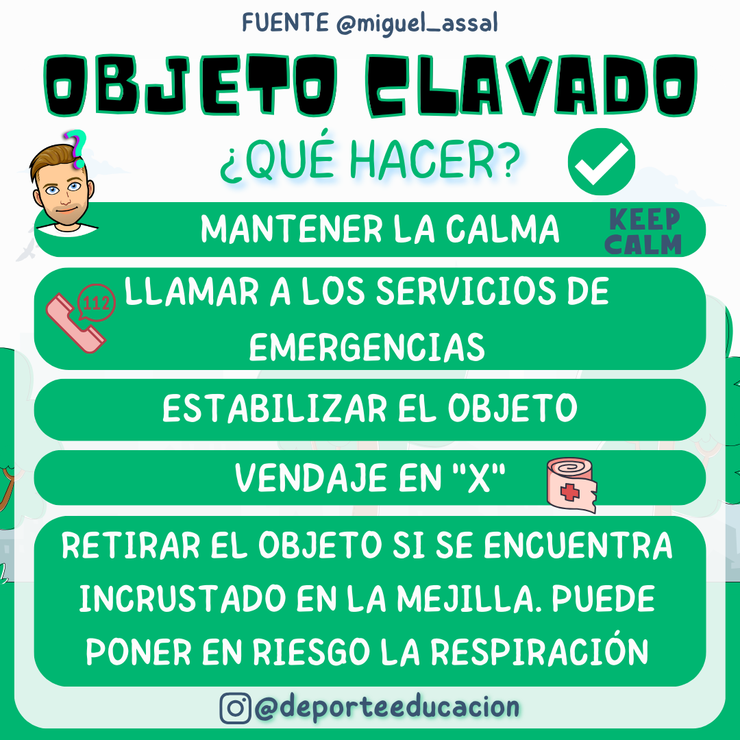 OBJETO CLAVADO.