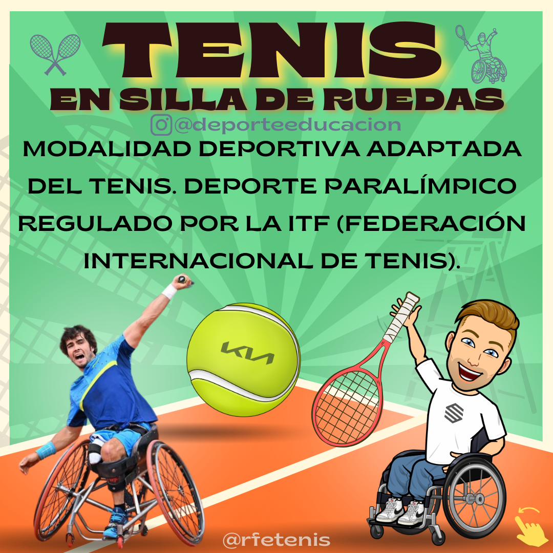 TENIS EN SILLA DE RUEDAS.