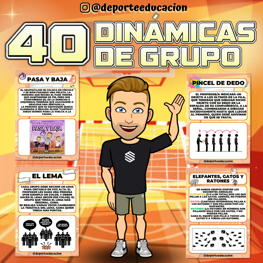 40 DINÁMICAS DE GRUPO.