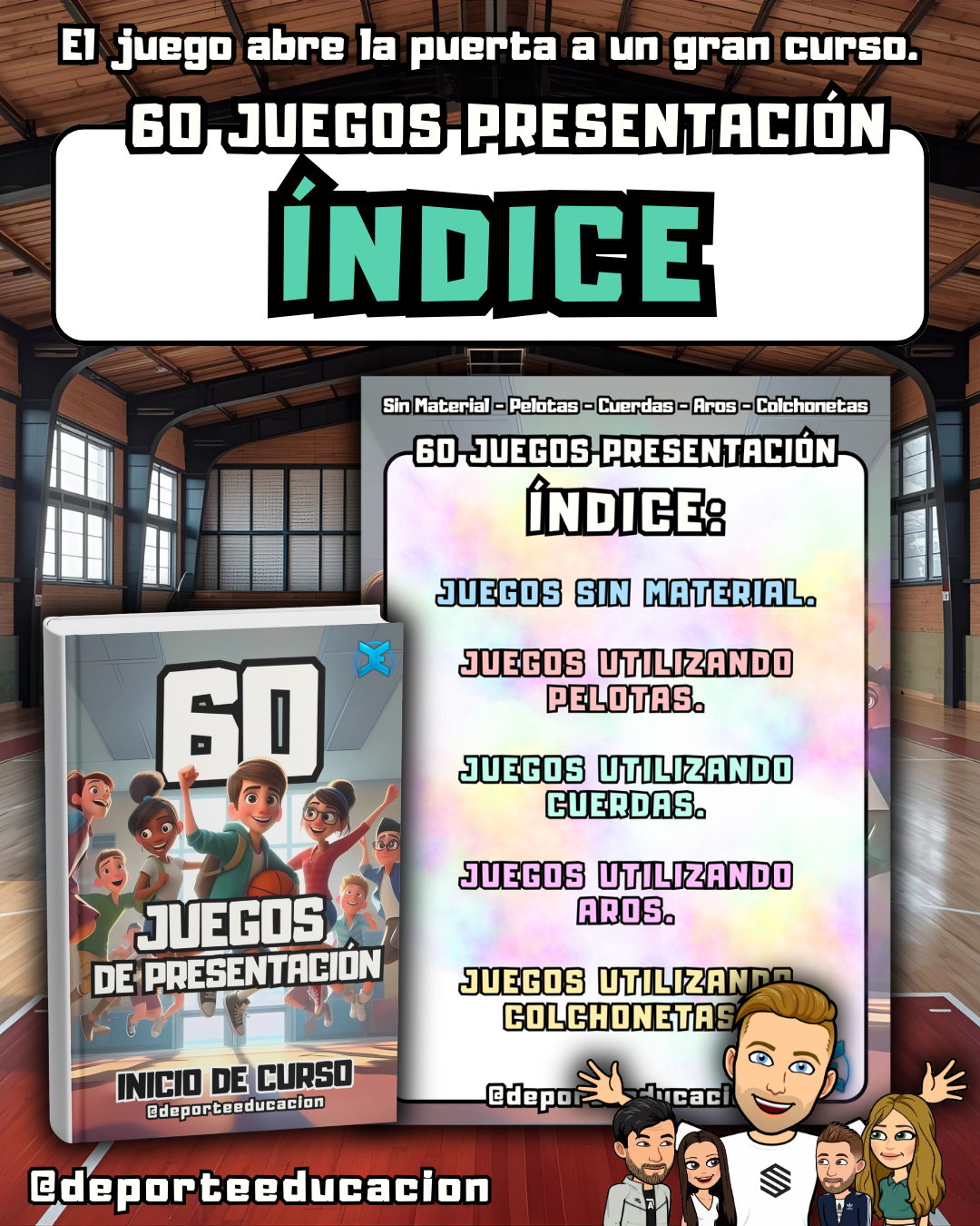 60 JUEGOS DE PRESENTACIÓN.