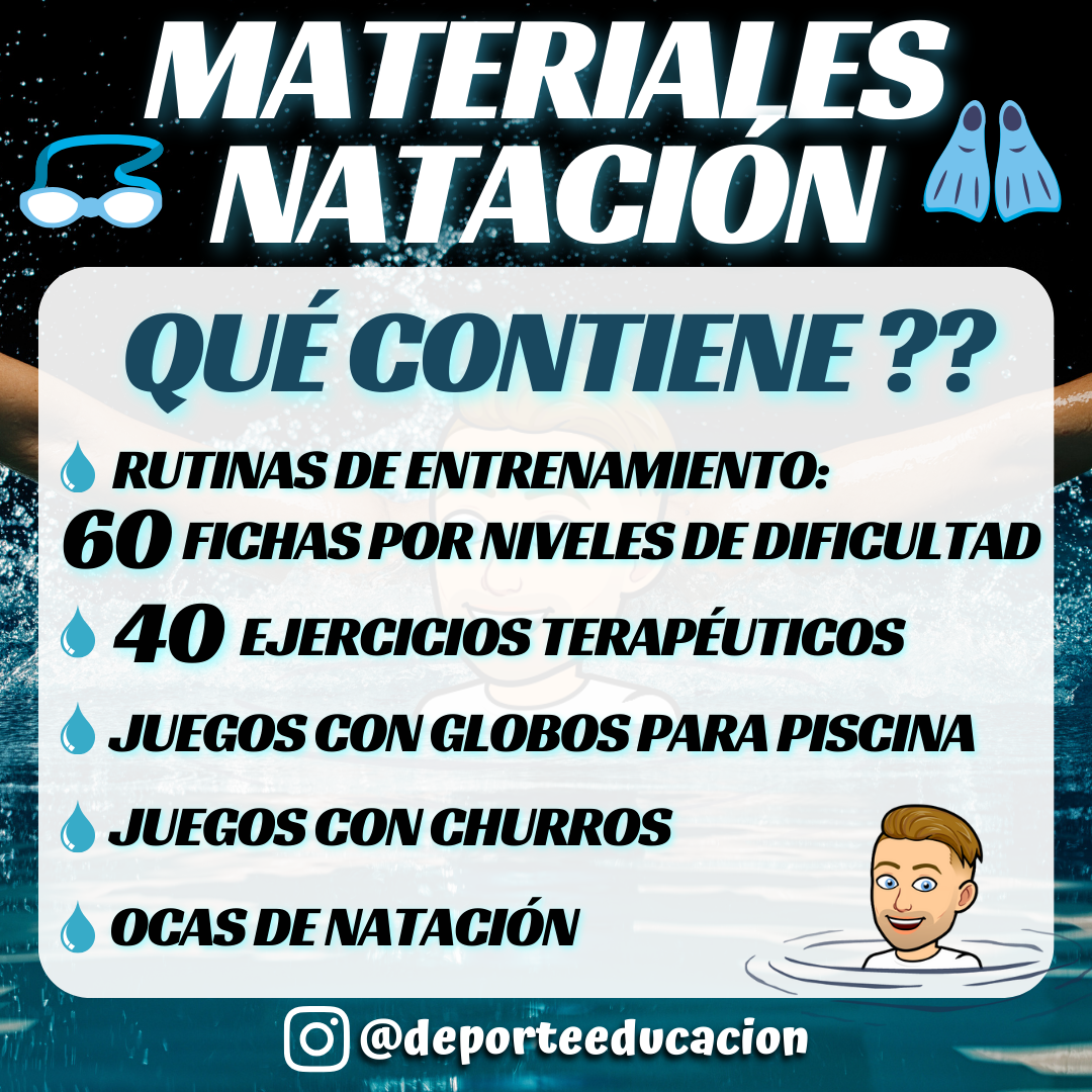 MATERIALES NATACIÓN.