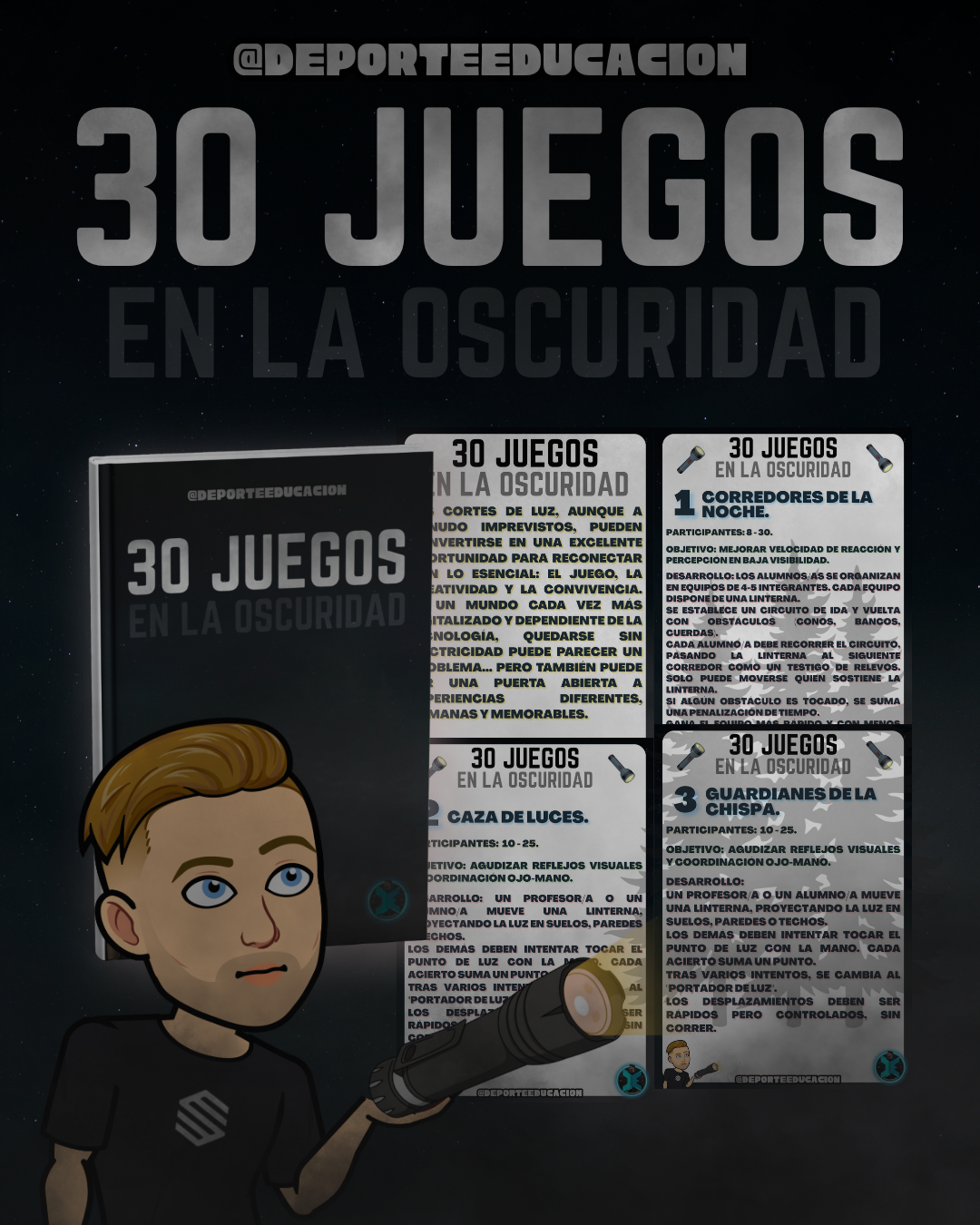 30 JUEGOS EN LA OSCURIDAD.