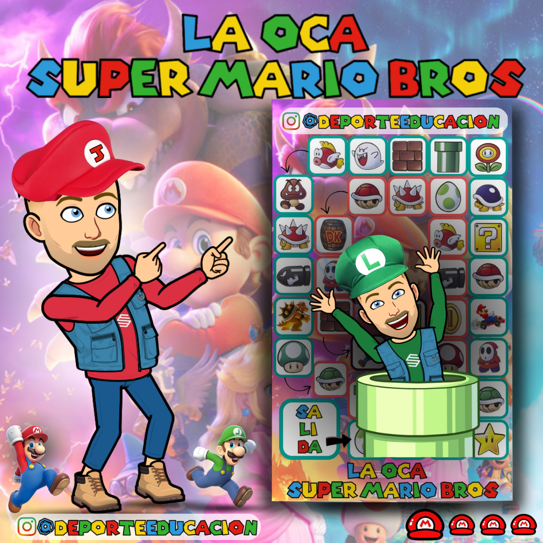 🔵🟡SUPER MARIO BROS🔴🟢 🕹️¡20 JUEGOS Y OCA EDUFIS!🕹️