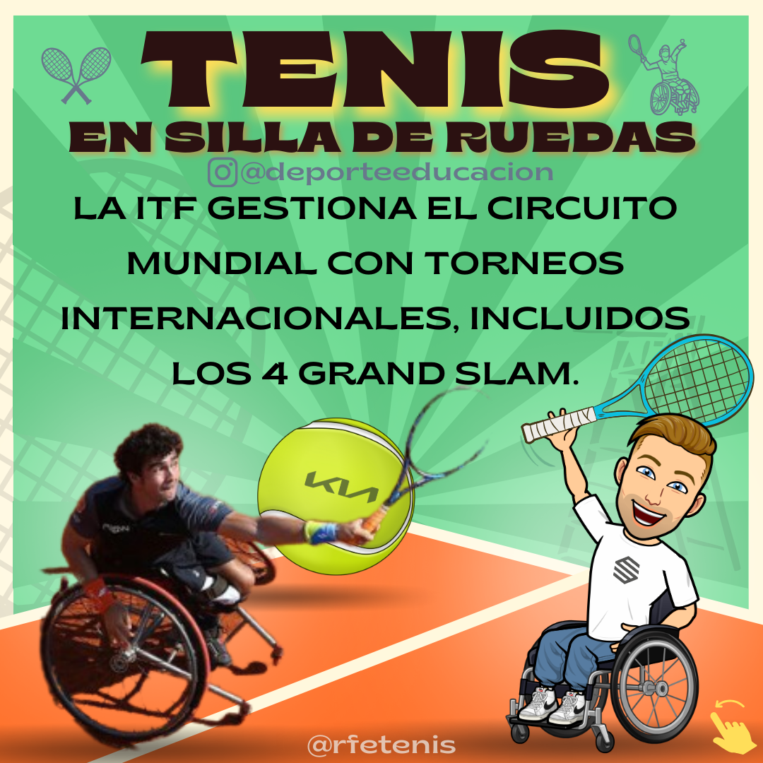 TENIS EN SILLA DE RUEDAS.