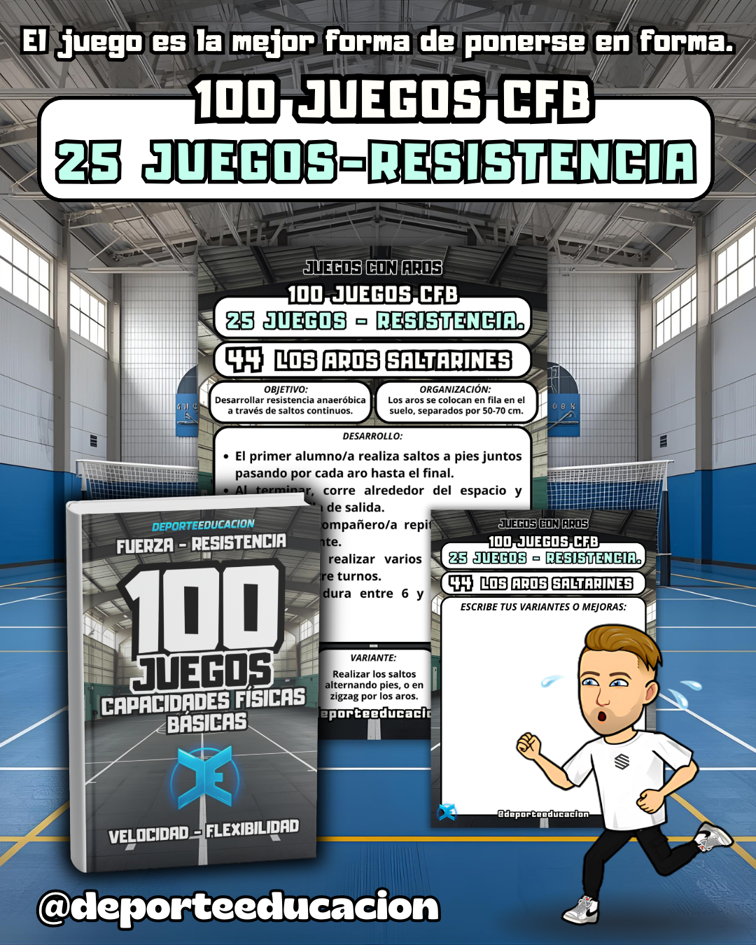 100 JUEGOS - CAPACIDADES FÍSICAS BÁSICAS.