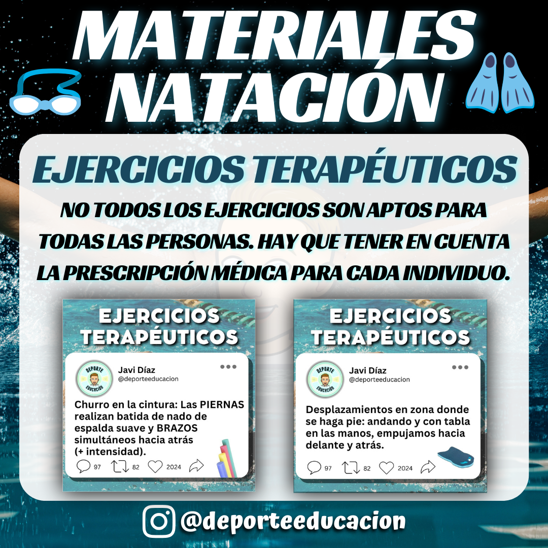 MATERIALES NATACIÓN.