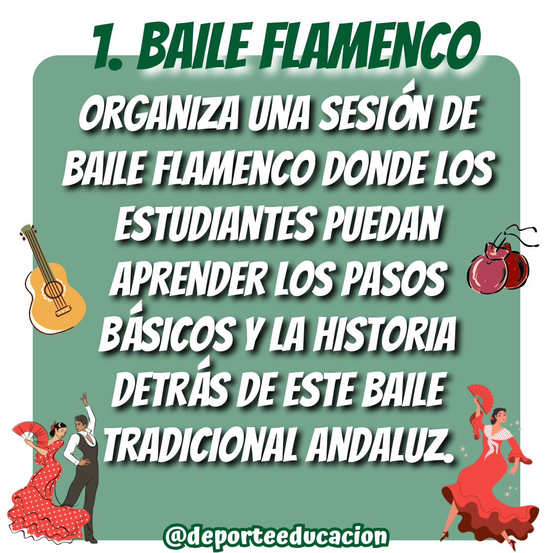 50 TALLERES PARA EDUCACIÓN FÍSICA. DÍA DE ANDALUCÍA.