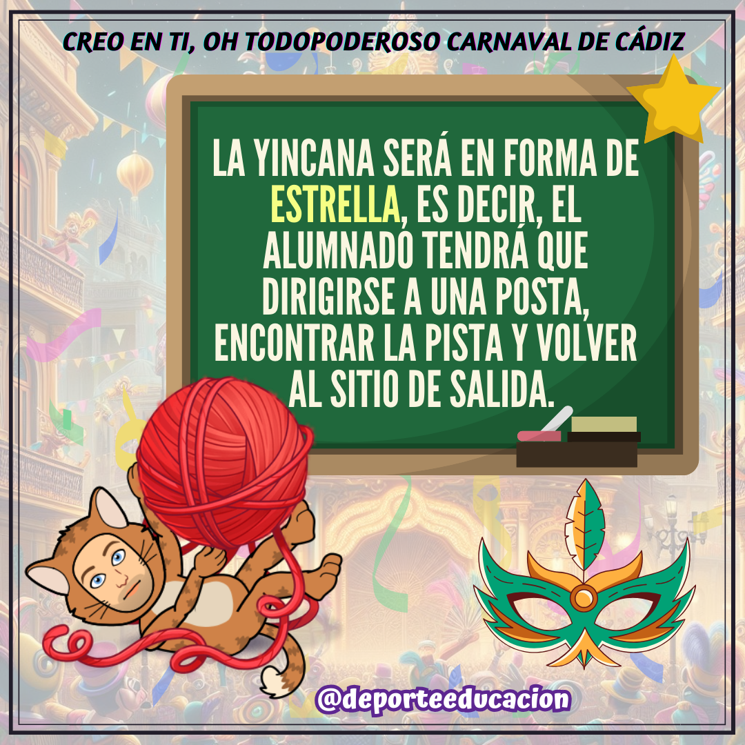 YINCANA CARNAVALERA.