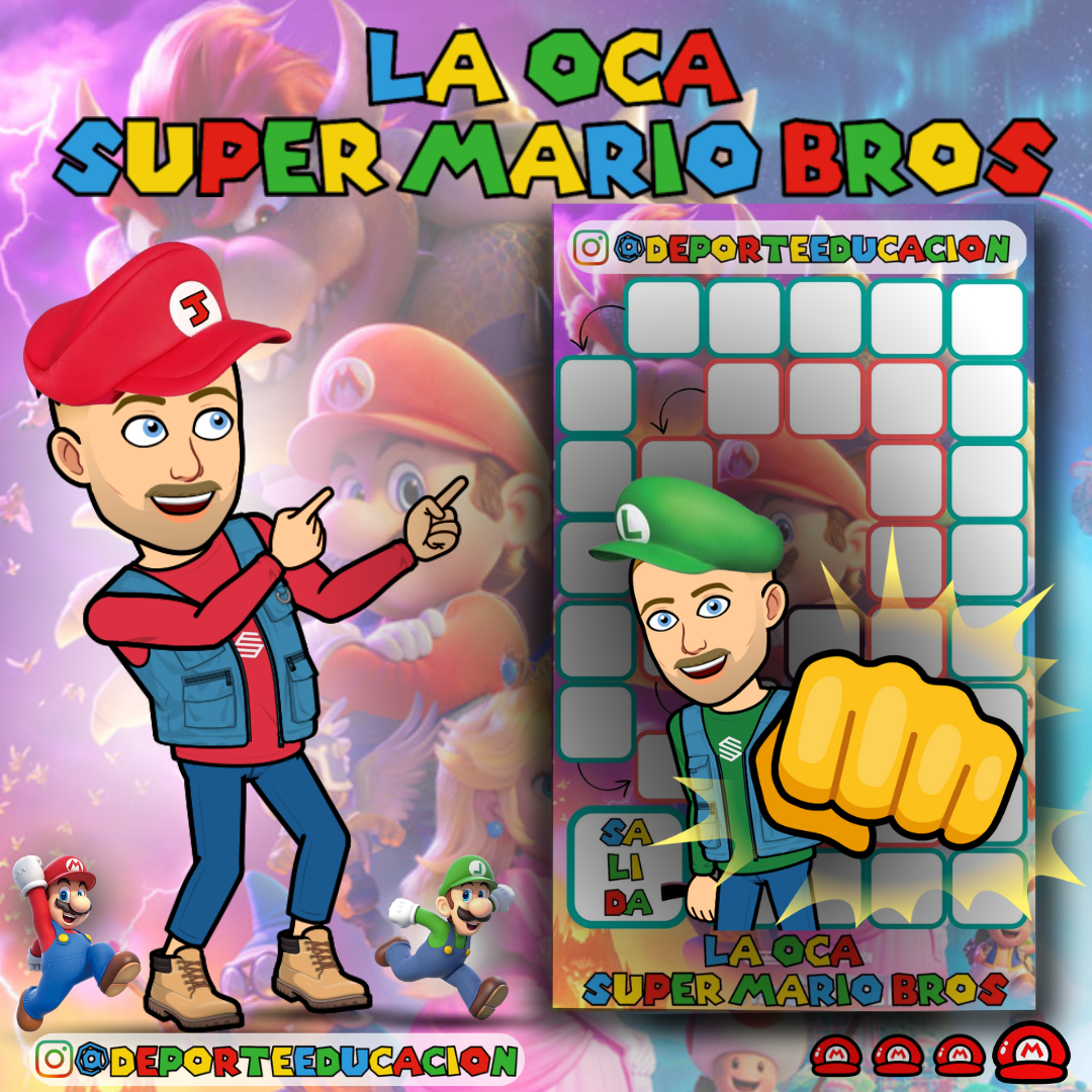 🔵🟡SUPER MARIO BROS🔴🟢 🕹️¡20 JUEGOS Y OCA EDUFIS!🕹️