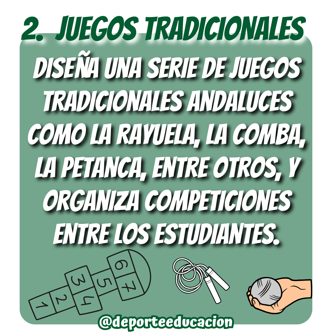 50 TALLERES PARA EDUCACIÓN FÍSICA. DÍA DE ANDALUCÍA.
