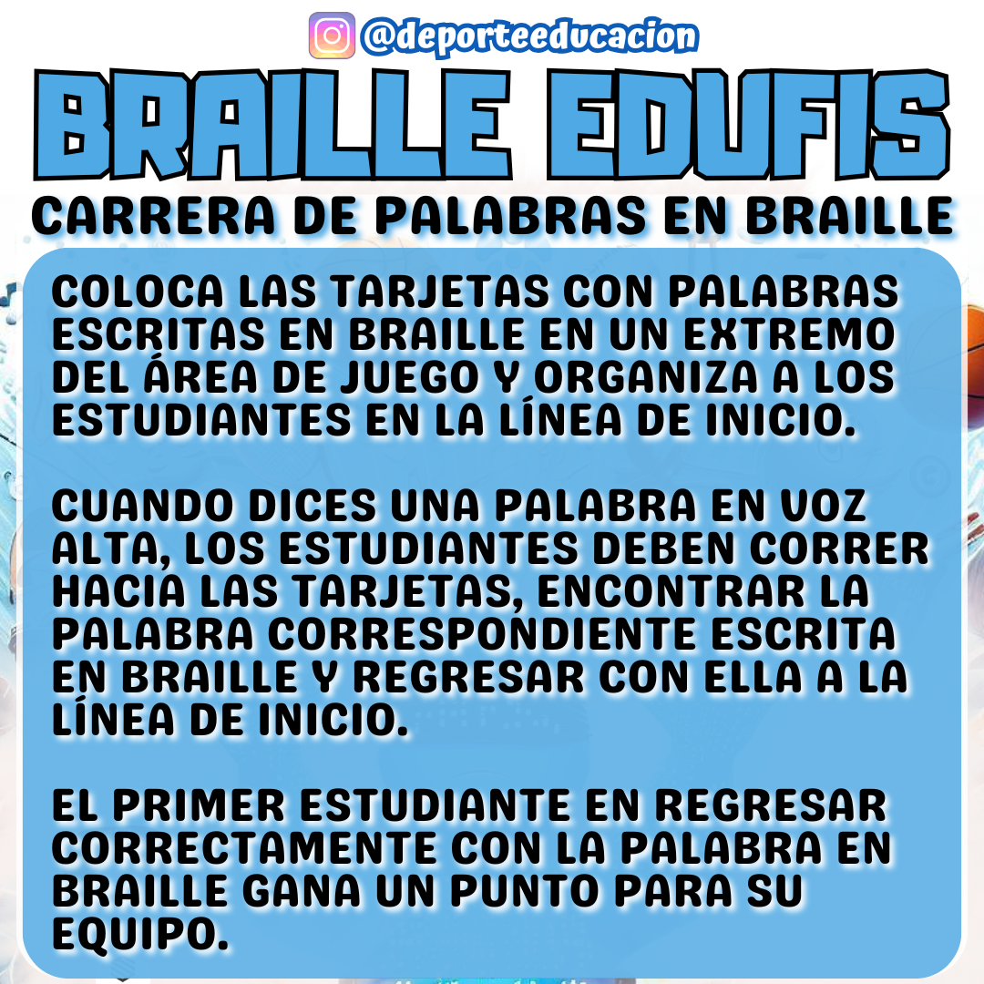 BRAILLE EDUFIS.