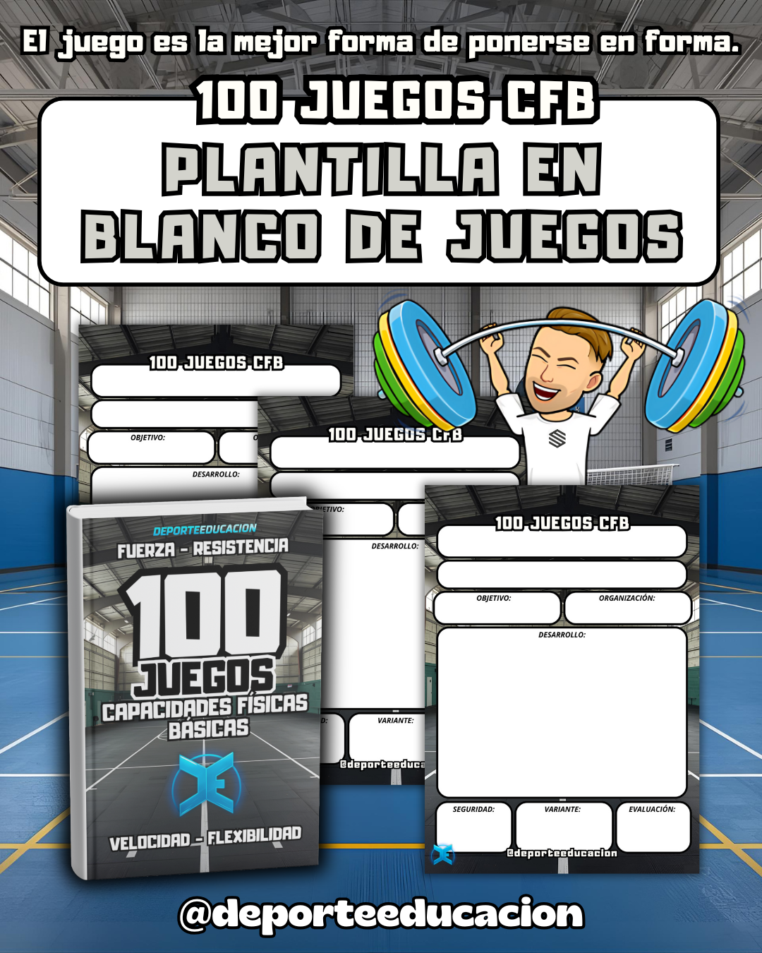100 JUEGOS - CAPACIDADES FÍSICAS BÁSICAS.
