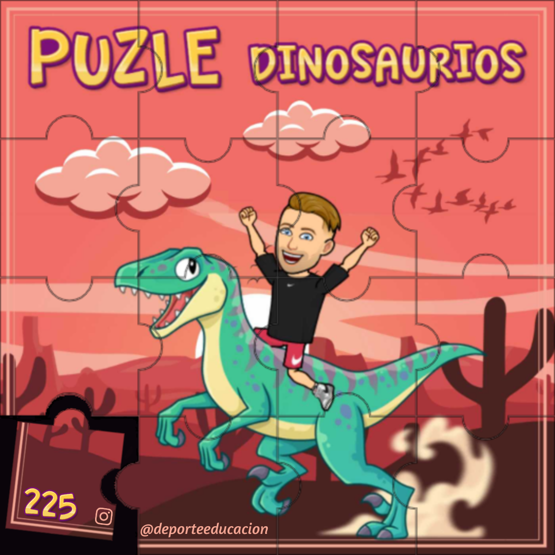 225 PUZLES DE DINOSAURIOS