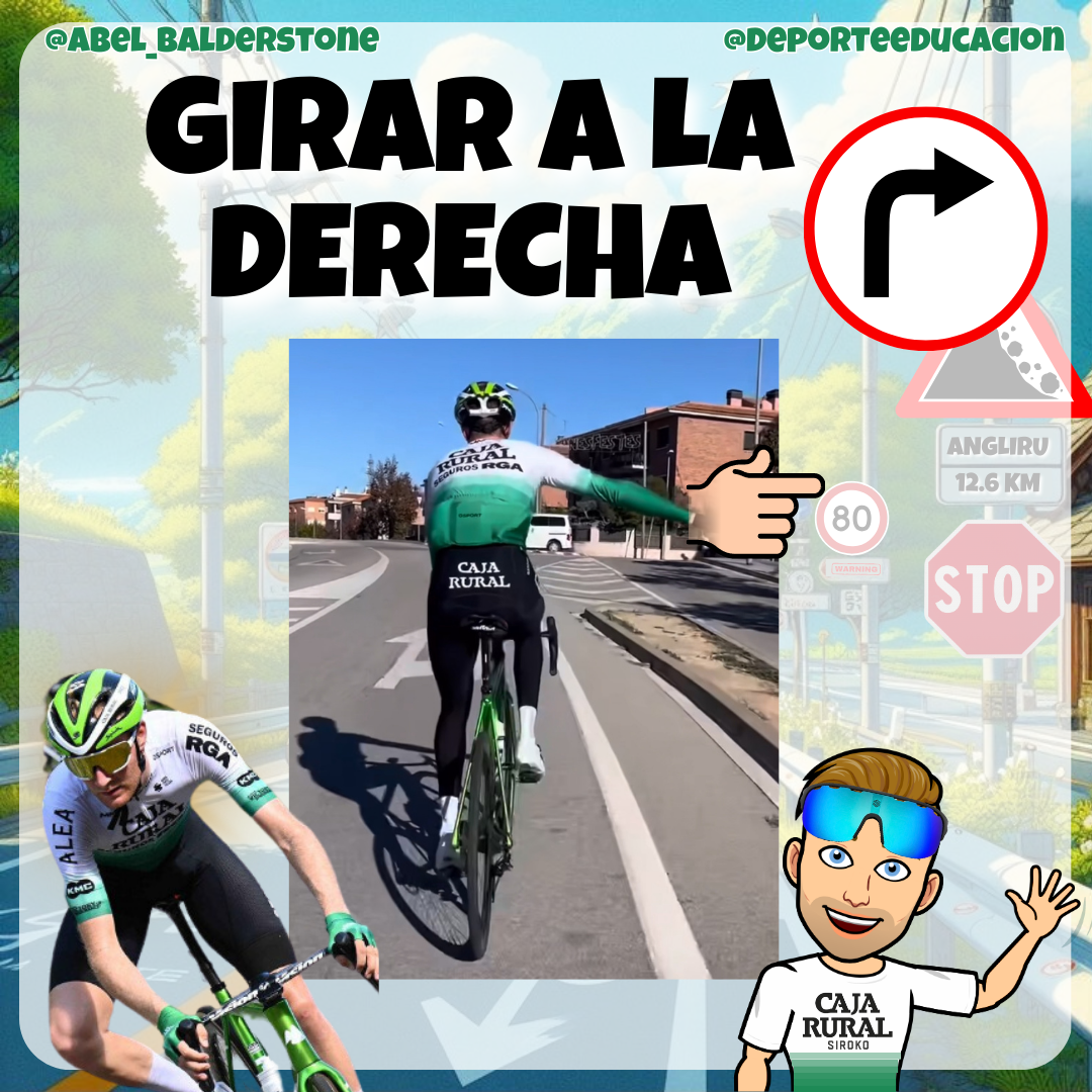 SEÑALES BÁSICAS. SEGURIDAD EN LA BICI.
