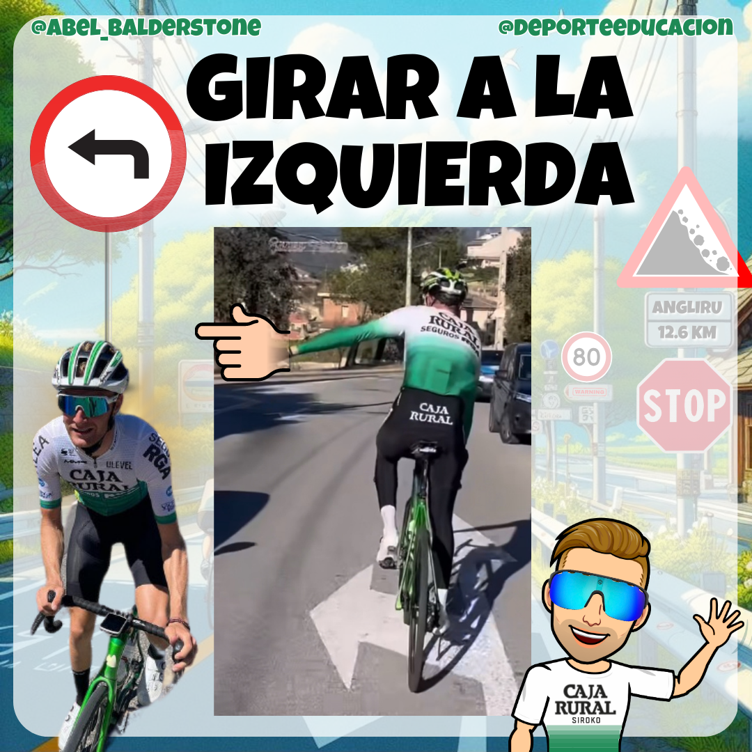 SEÑALES BÁSICAS. SEGURIDAD EN LA BICI.