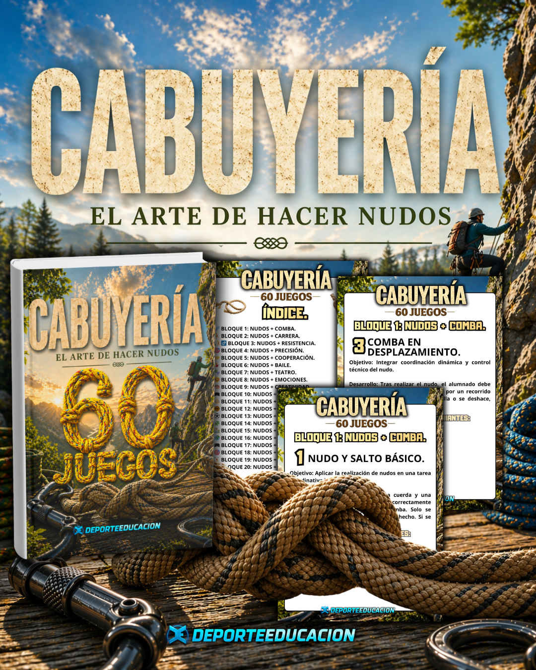 60 JUEGOS - CABUYERÍA.