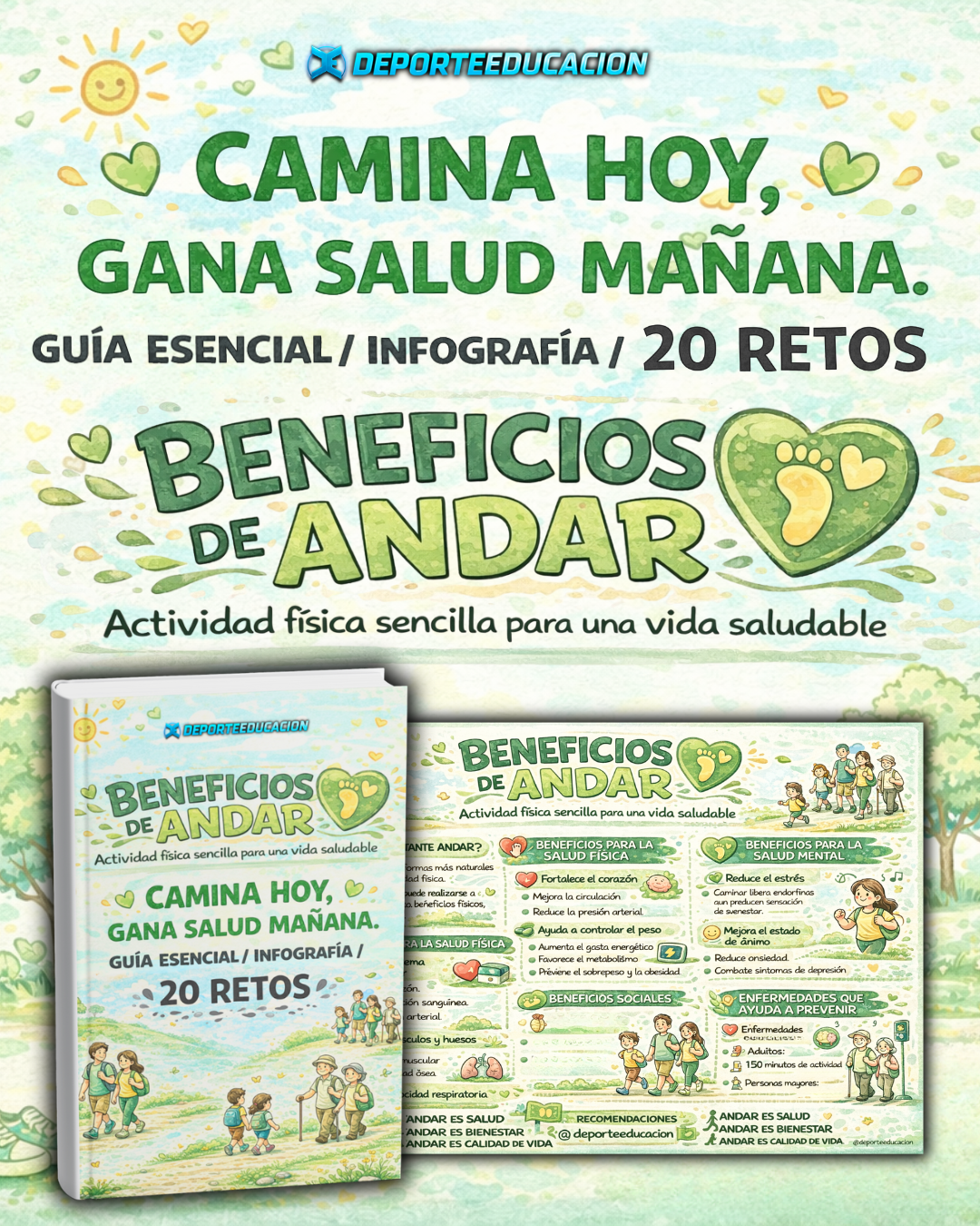 DOSIER. CAMINA HOY, GANA SALUD MAÑANA.