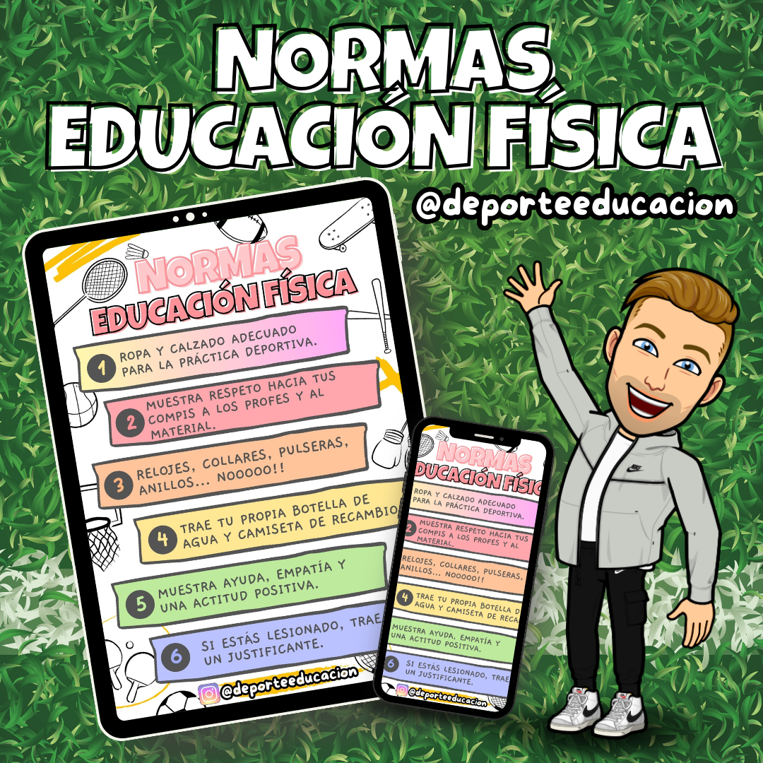 NORMAS EN EDUCACIÓN FÍSICA.