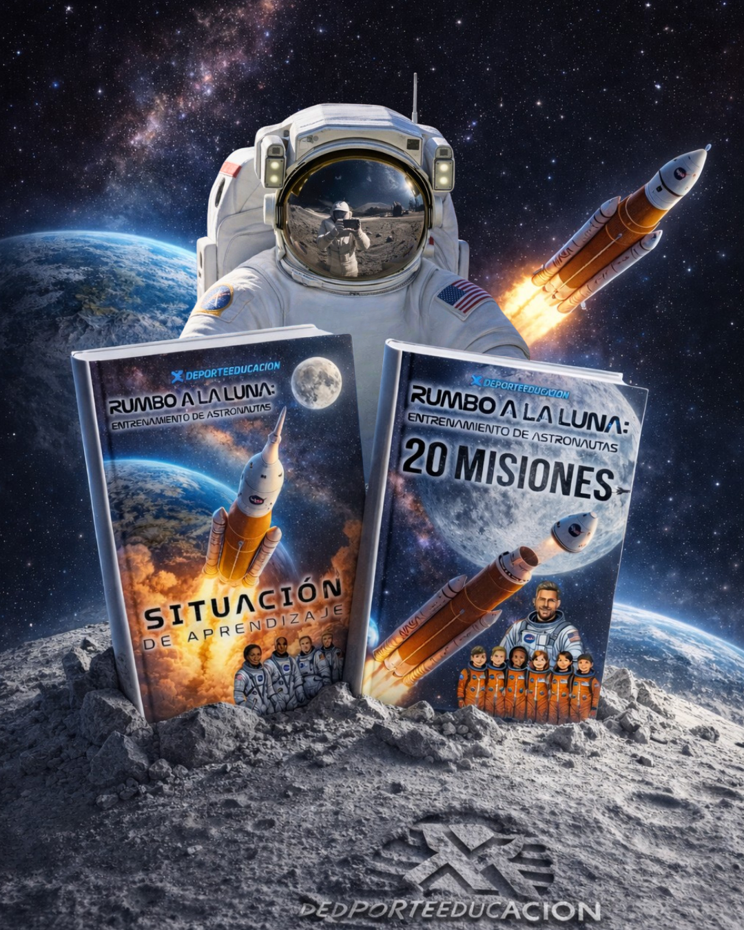 🚀RUMBO A LA LUNA🌙 Entrenamiento de Astronautas 🧑🏼‍🚀