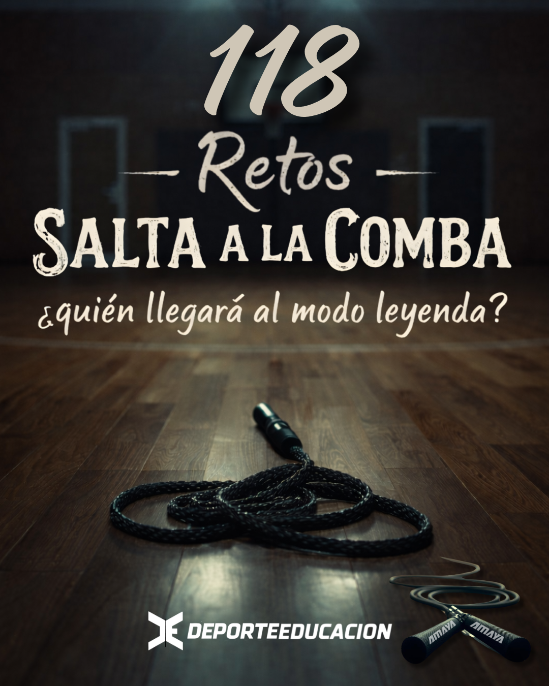 118 RETOS. SALTA A LA COMBA.