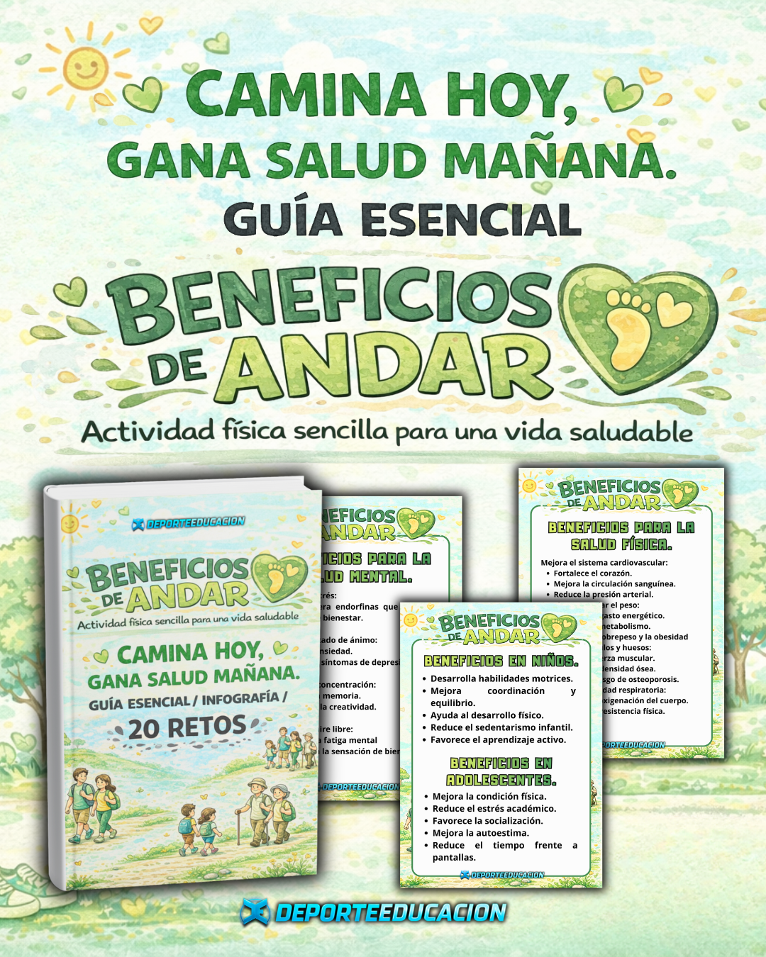 DOSIER. CAMINA HOY, GANA SALUD MAÑANA.