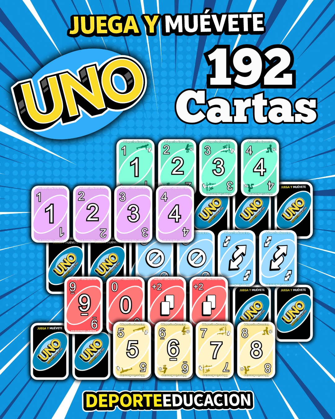 UNO para Educación Fisica.