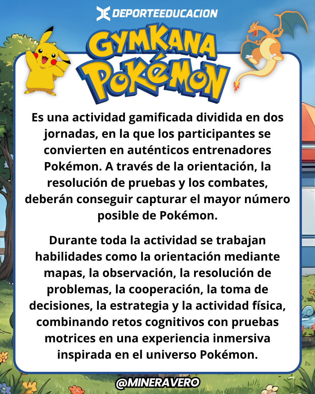 🔴 ¡GYMKANA POKÉMON! 🟡⚡