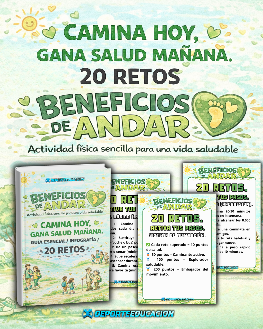 DOSIER. CAMINA HOY, GANA SALUD MAÑANA.
