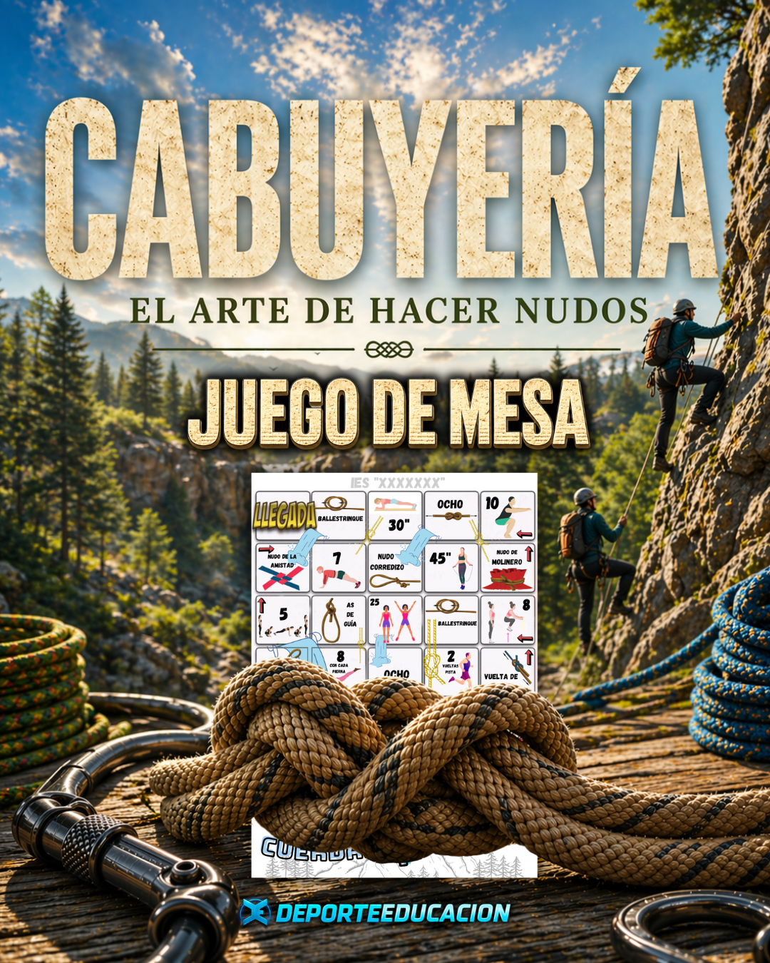 PACK CABUYERÍA - EL ARTE  de hacer NUDOS.