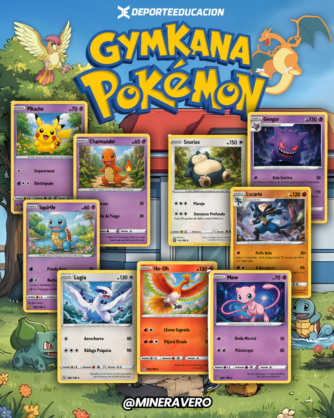 🔴 ¡GYMKANA POKÉMON! 🟡⚡