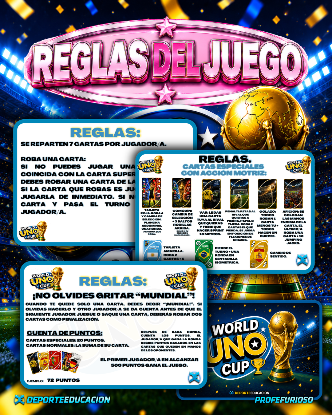 World UNO Cup. EL Juego que une al Mundo.