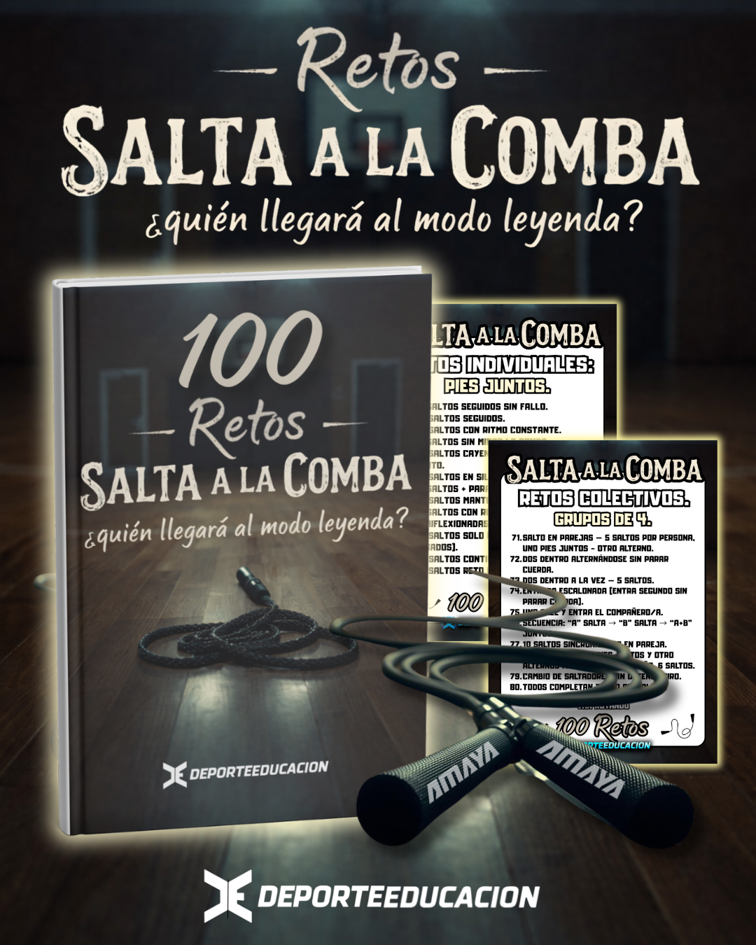 118 RETOS. SALTA A LA COMBA.