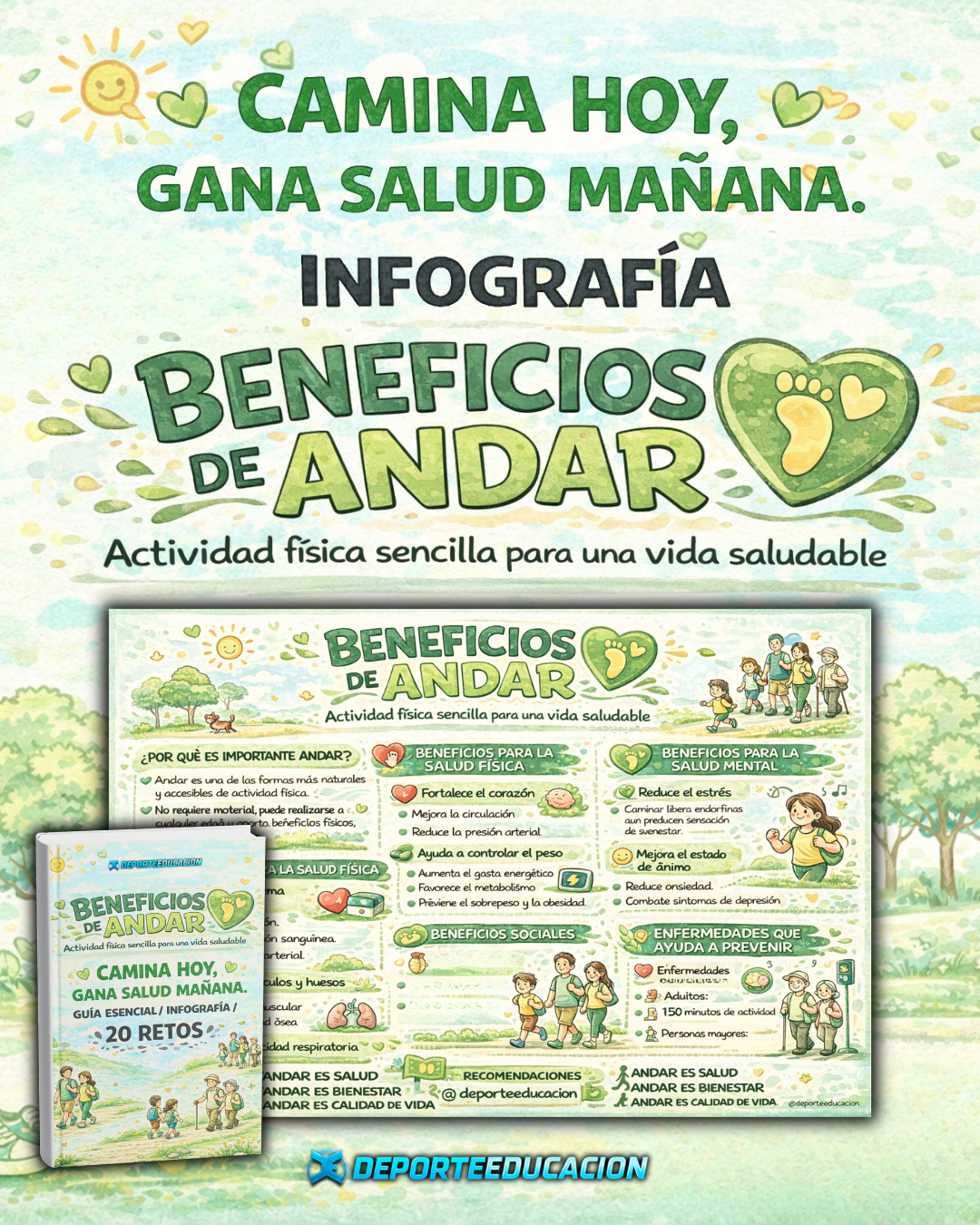 DOSIER. CAMINA HOY, GANA SALUD MAÑANA.