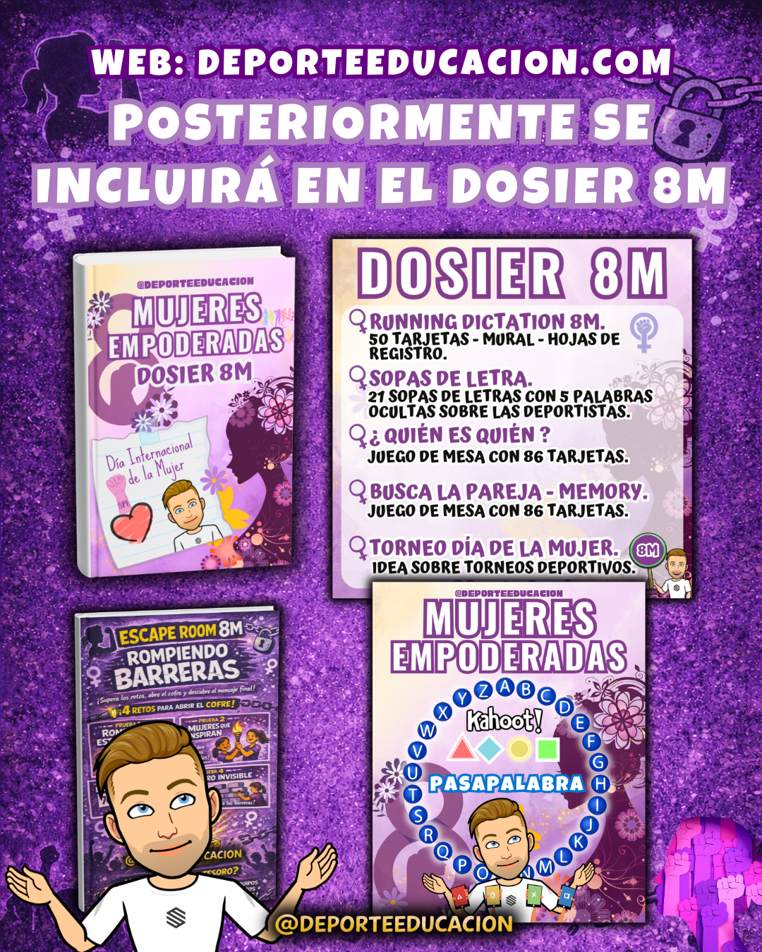 DOSIER MUJERES EMPODERADAS. 8M.
