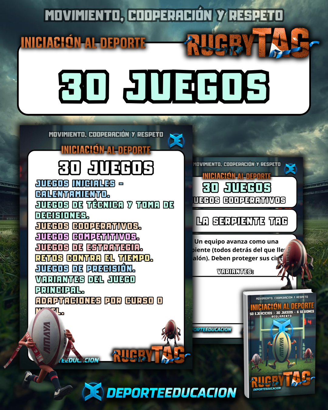 RUGBY TAG.