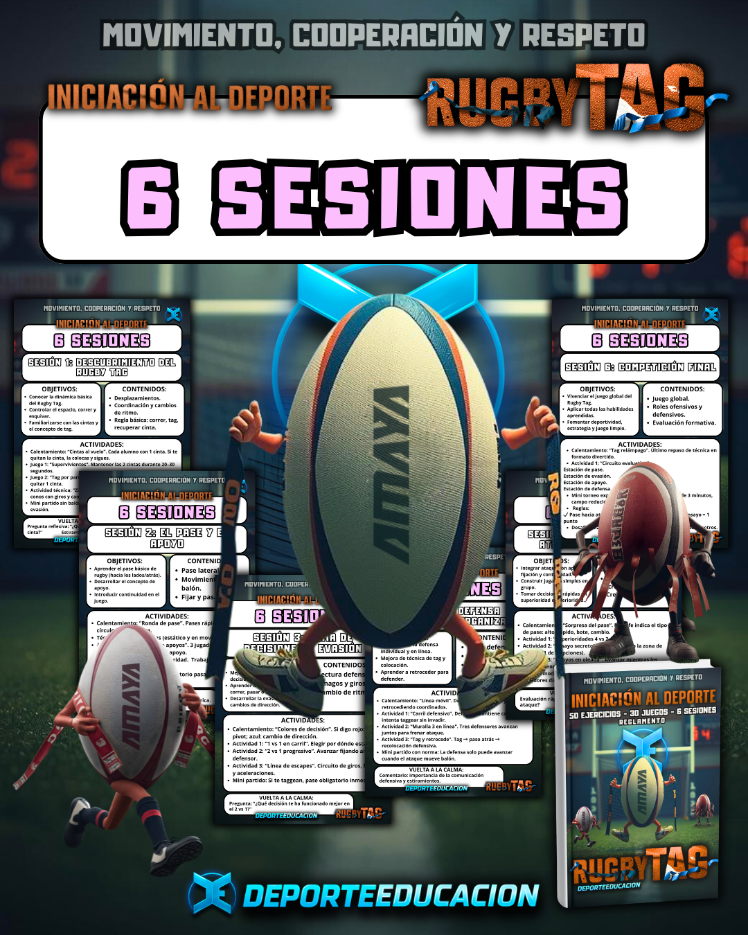 RUGBY TAG.