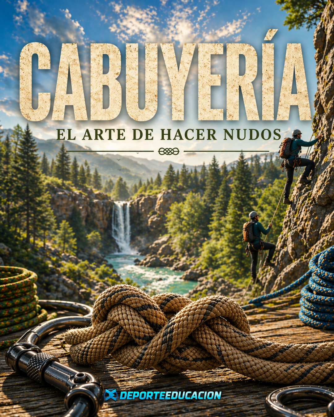 PACK CABUYERÍA - EL ARTE  de hacer NUDOS.