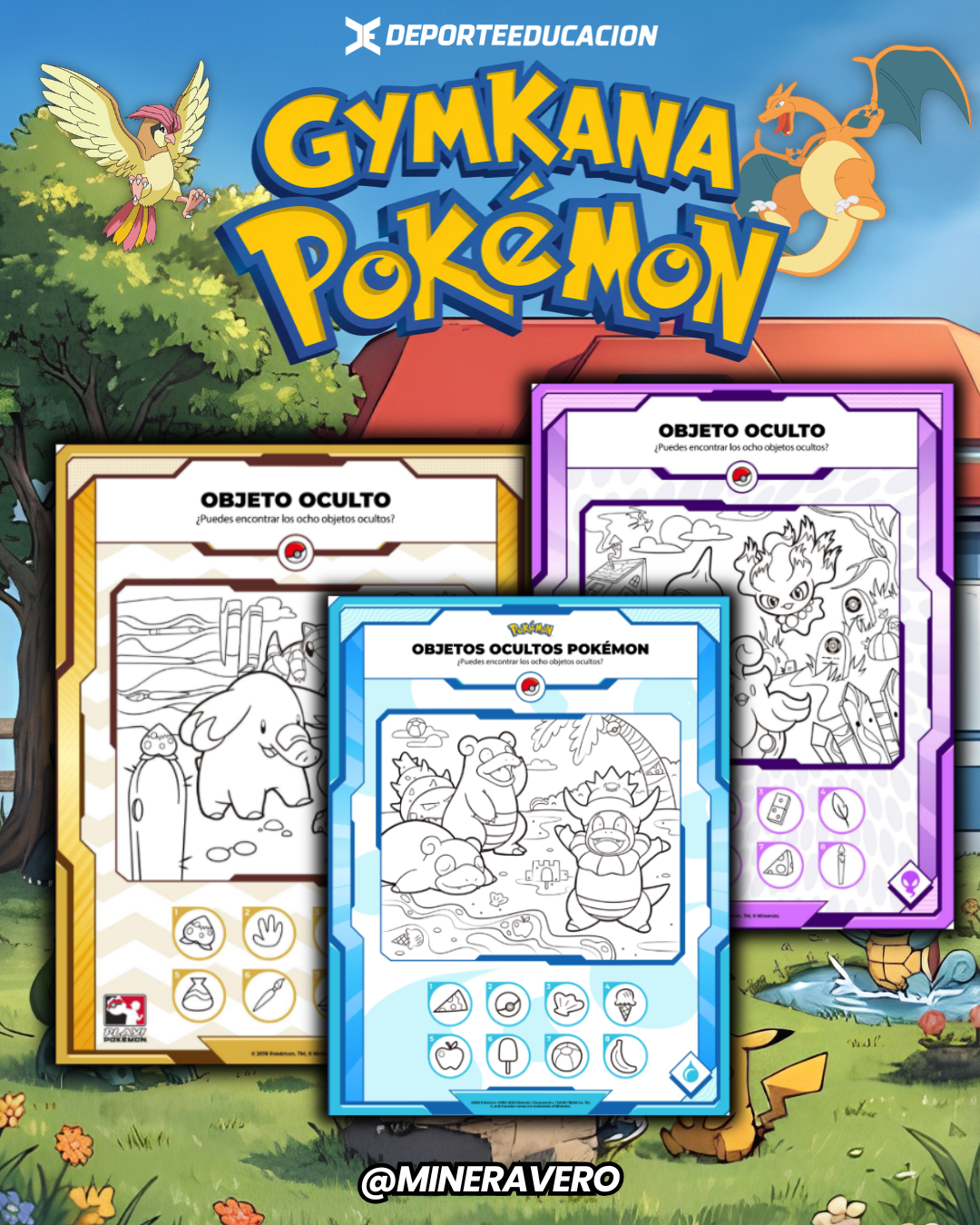 🔴 ¡GYMKANA POKÉMON! 🟡⚡