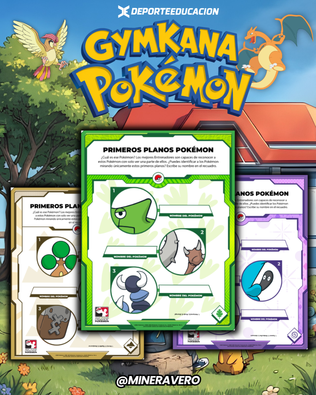 🔴 ¡GYMKANA POKÉMON! 🟡⚡