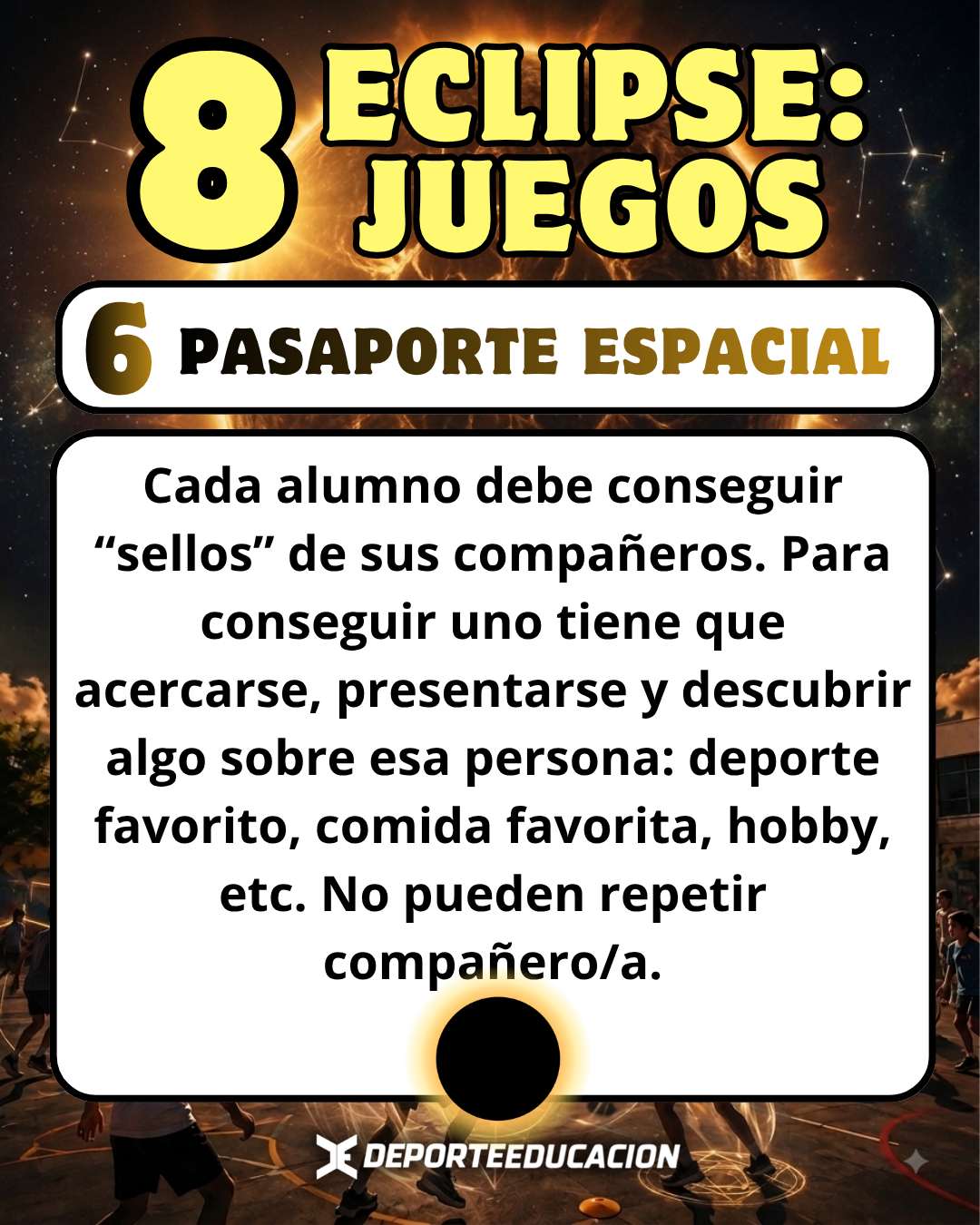 🌑 ECLIPSE: 8 JUEGOS ☀️
