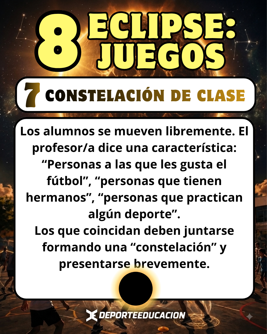 🌑 ECLIPSE: 8 JUEGOS ☀️