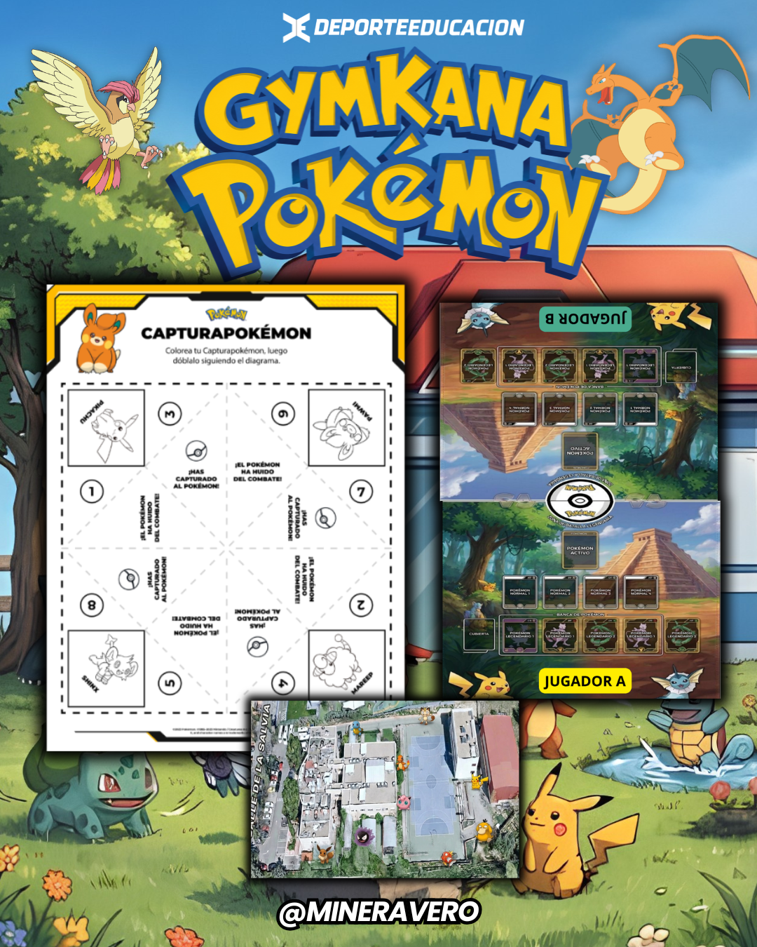 🔴 ¡GYMKANA POKÉMON! 🟡⚡