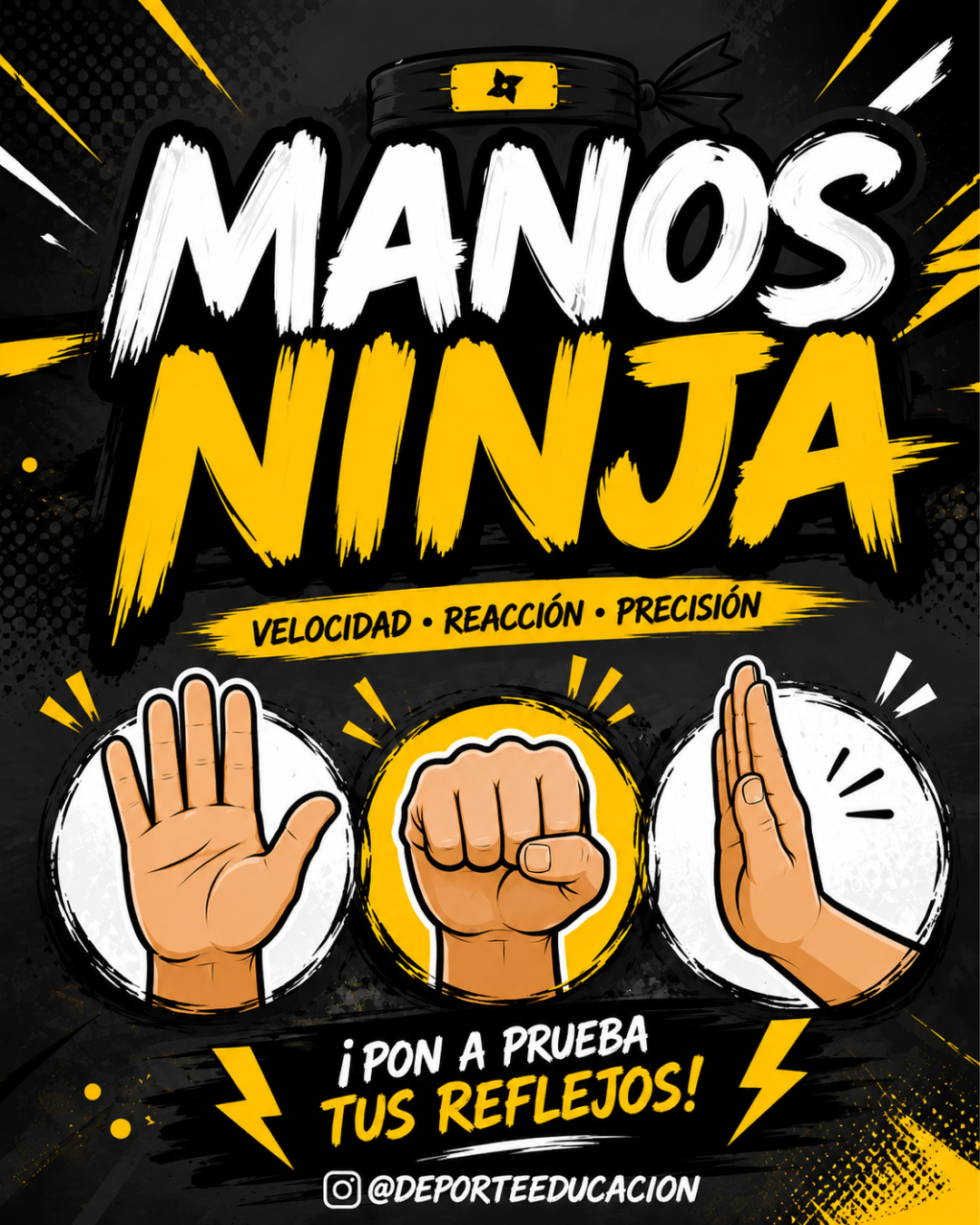 🥷 MANOS NINJA ⚡️