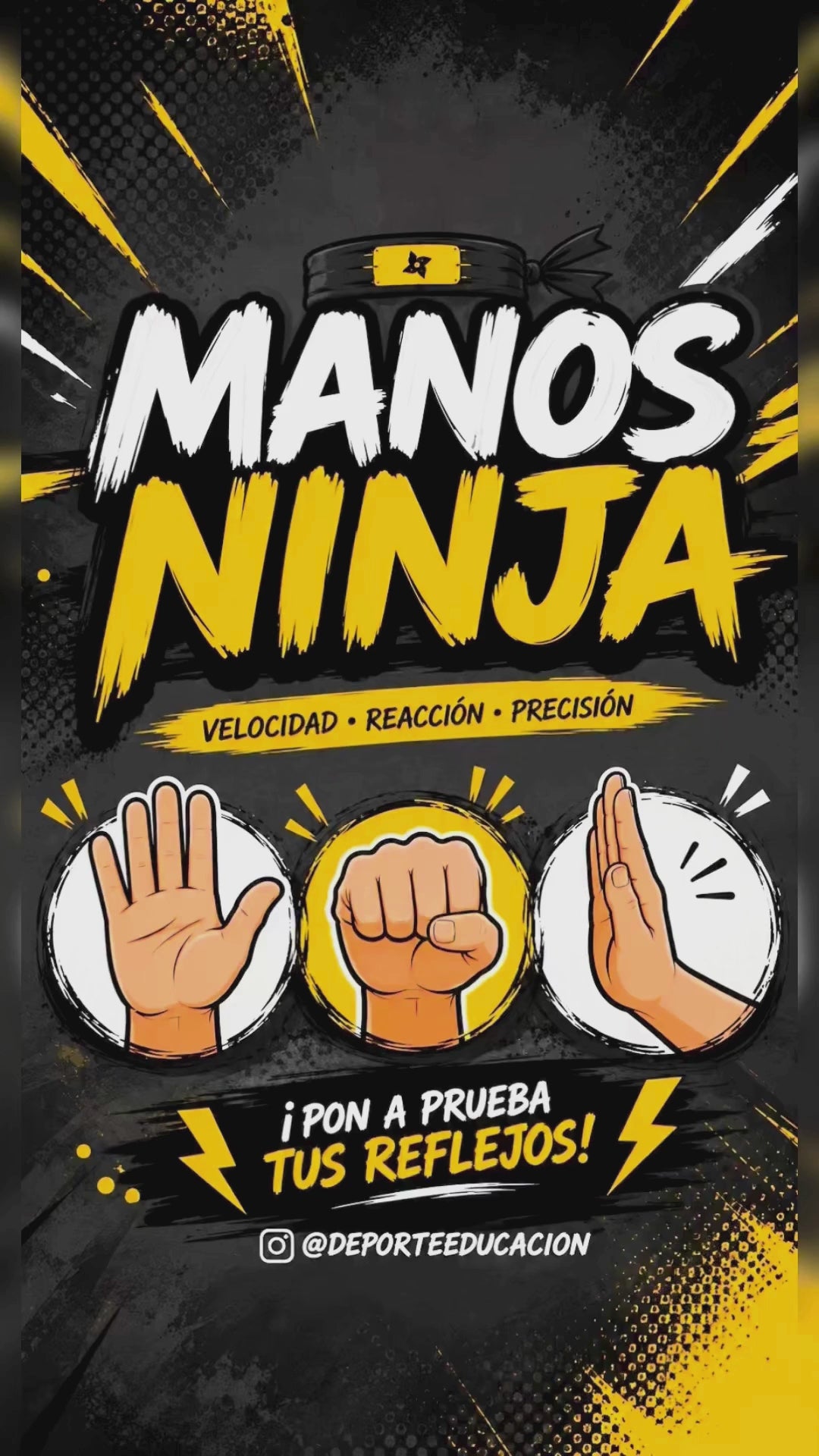 🥷 MANOS NINJA ⚡️